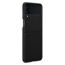 Заредете изображение във визуализатора на галерията – Samsung Leather Cover Phone Case for Galaxy Z Flip 3 green (EF-VF711LGEGWW) - TopMag
