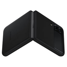 Заредете изображение във визуализатора на галерията – Samsung Leather Cover Phone Case for Galaxy Z Flip 3 green (EF-VF711LGEGWW) - TopMag
