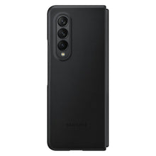 Заредете изображение във визуализатора на галерията – Samsung Leather Cover Genuine Leather Samsung Galaxy Z Fold 3 Black (EF-VF926LBEGWW) - TopMag
