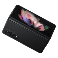 Заредете изображение във визуализатора на галерията – Samsung Leather Cover Genuine Leather Samsung Galaxy Z Fold 3 Black (EF-VF926LBEGWW) - TopMag
