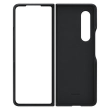 Заредете изображение във визуализатора на галерията – Samsung Leather Cover Genuine Leather Samsung Galaxy Z Fold 3 Black (EF-VF926LBEGWW) - TopMag
