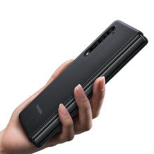 Заредете изображение във визуализатора на галерията – Samsung Aramid Cover Case for Samsung Galaxy Z Fold 3 Housing Carbon Black (EF-XF926SBEGWW) - TopMag
