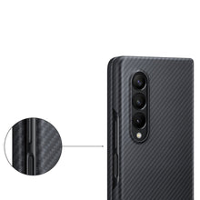 Заредете изображение във визуализатора на галерията – Samsung Aramid Cover Case for Samsung Galaxy Z Fold 3 Housing Carbon Black (EF-XF926SBEGWW) - TopMag
