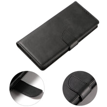Заредете изображение във визуализатора на галерията – Magnet Case elegant case cover cover with a flap and stand function for Sony Xperia 1 III black - TopMag
