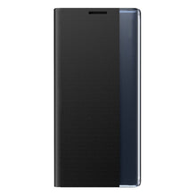 Заредете изображение във визуализатора на галерията – Sleep Case Bookcase Type Case with Smart Window for iPhone 13 Pro Max black - TopMag
