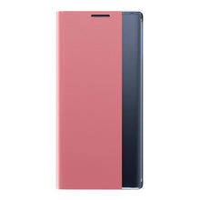 Заредете изображение във визуализатора на галерията – Sleep Case Bookcase Type Case with Smart Window for iPhone 13 mini pink - TopMag
