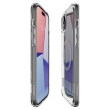 Заредете изображение във визуализатора на галерията – Spigen Ultra Hybrid S MagSafe, crystal clear - iPhone 15
