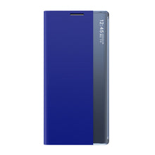 Заредете изображение във визуализатора на галерията – Sleep Case Bookcase Type Case with Smart Window for Xiaomi Redmi Note 10 5G / Poco M3 Pro blue - TopMag
