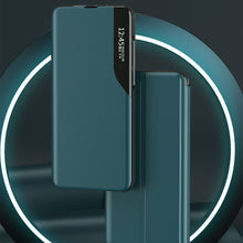 Заредете изображение във визуализатора на галерията – Eco Leather View Case elegant bookcase type case with kickstand for Xiaomi Redmi Note 10 5G / Poco M3 Pro red - TopMag
