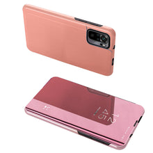 Заредете изображение във визуализатора на галерията – Clear View Case cover for Xiaomi Redmi Note 10 5G / Poco M3 Pro pink - TopMag
