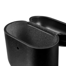 Заредете изображение във визуализатора на галерията – iCarer Leather Vintage natural leather case for AirPods 2 / AirPods 1 black (IAP031-BK) - TopMag
