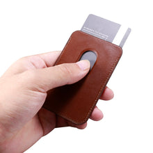 Заредете изображение във визуализатора на галерията – iCarer Leather Magnetic Card Wallet Case for iPhone 12 / 13 (Pro / Max / Mini) (MagSafe Compatible) brown (XKB0001-BN) - TopMag
