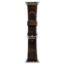 Заредете изображение във визуализатора на галерията – iCarer Leather Crazy Horse wristband genuine leather strap for Watch 3 38mm / Watch 2 38mm / Watch 1 38mm brown (RIW115-BN（38）) - TopMag
