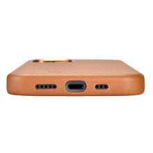 Заредете изображение във визуализатора на галерията – iCarer Case Leather genuine leather case for iPhone 12 mini brown (WMI1215-BN) (MagSafe compatible) - TopMag
