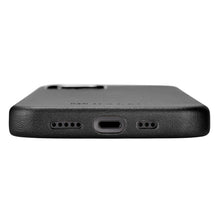 Заредете изображение във визуализатора на галерията – iCarer Case Leather genuine leather case for iPhone 12 Pro Max black (WMI1217-BK) (MagSafe compatible) - TopMag
