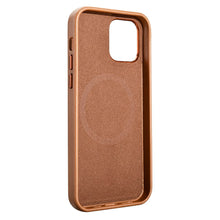 Заредете изображение във визуализатора на галерията – iCarer Case Leather genuine leather case for iPhone 12 Pro Max brown (WMI1217-BN) (MagSafe compatible) - TopMag
