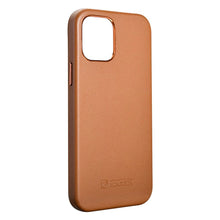 Заредете изображение във визуализатора на галерията – iCarer Case Leather genuine leather case for iPhone 12 Pro Max brown (WMI1217-BN) (MagSafe compatible) - TopMag

