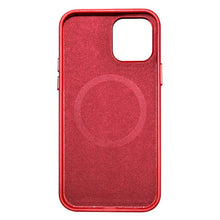 Заредете изображение във визуализатора на галерията – iCarer Case Leather genuine leather case for iPhone 12 Pro Max red (WMI1217-RD) (MagSafe compatible) - TopMag
