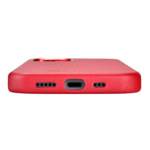Заредете изображение във визуализатора на галерията – iCarer Case Leather genuine leather case for iPhone 12 Pro Max red (WMI1217-RD) (MagSafe compatible) - TopMag
