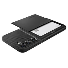 Заредете изображение във визуализатора на галерията – SPIGEN Slim Armor CS case for SAMSUNG S23 PLUS black

