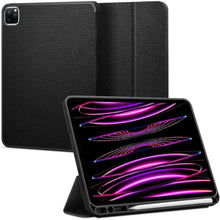 Заредете изображение във визуализатора на галерията – SPIGEN URBAN FIT IPAD PRO 12.9 2021 BLACK
