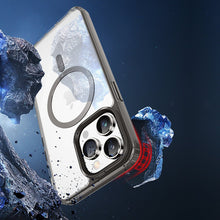 Заредете изображение във визуализатора на галерията – Dux Ducis Clin2 case for iPhone 14 Pro magnetic cover MagSafe grey

