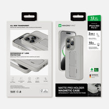 Заредете изображение във визуализатора на галерията – Amazing Thing Matte Pro Mag Case IP156.1PMPGY for Iphone 15 Pro titanium
