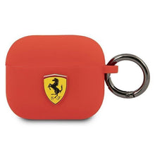 Заредете изображение във визуализатора на галерията – Ferrari FEA3SILRE AirPods 3 cover czerwony/red Silicone - TopMag
