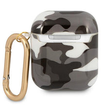 Заредете изображение във визуализатора на галерията – Guess GUA2UCAMG AirPods cover czarny/black Camo Collection - TopMag
