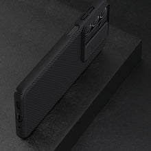 Заредете изображение във визуализатора на галерията – Samsung Galaxy M54 Armored Case with Camera Cover Nillkin CamShield Case - Black

