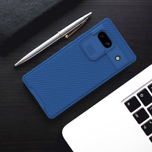 Заредете изображение във визуализатора на галерията – Google Pixel 7a Armored Case with Camera Cover Nillkin CamShield Pro Case - Black
