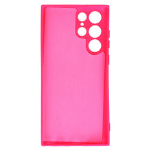Заредете изображение във визуализатора на галерията – Vennus Silicone Heart Case for Samsung Galaxy S22 Ultra design 1 fuchsia
