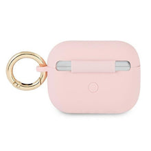 Заредете изображение във визуализатора на галерията – Guess GUAPSSSI AirPods Pro cover różowy/pink Silicone Vintage Script - TopMag
