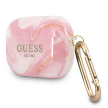 Заредете изображение във визуализатора на галерията – Guess GUAPUNMP AirPods Pro cover różowy/pink Marble Collection - TopMag
