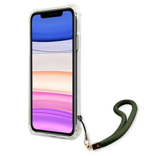 Заредете изображение във визуализатора на галерията – Guess GUHCN61KSARKA iPhone 11 6,1" / Xr zielony/khaki hardcase Camo Collection - TopMag
