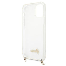 Заредете изображение във визуализатора на галерията – Guess GUHCP12LKC4GSGO iPhone 12 Pro Max 6,7" Transparent hardcase 4G Gold Chain - TopMag
