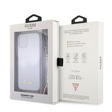 Заредете изображение във визуализатора на галерията – Guess GUHCP12LKC4GSGO iPhone 12 Pro Max 6,7" Transparent hardcase 4G Gold Chain - TopMag
