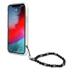 Заредете изображение във визуализатора на галерията – Guess GUHCP12LKPSBK iPhone 12 Pro Max 6,7" Transparent hardcase Black Pearl - TopMag

