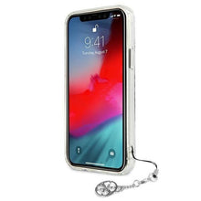 Заредете изображение във визуализатора на галерията – Guess GUHCP12LKS4GSI iPhone 12 Pro Max 6,7" Transparent hardcase 4G Silver Charms Collection - TopMag
