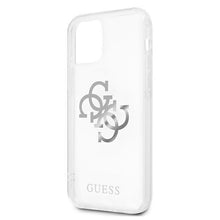 Заредете изображение във визуализатора на галерията – Guess GUHCP12LKS4GSI iPhone 12 Pro Max 6,7" Transparent hardcase 4G Silver Charms Collection - TopMag
