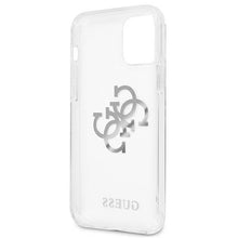 Заредете изображение във визуализатора на галерията – Guess GUHCP12LKS4GSI iPhone 12 Pro Max 6,7" Transparent hardcase 4G Silver Charms Collection - TopMag
