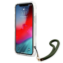 Заредете изображение във визуализатора на галерията – Guess GUHCP12LKSARKA iPhone 12 Pro Max 6,7" zielony/khaki hardcase Camo Collection - TopMag

