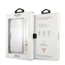 Заредете изображение във визуализатора на галерията – Guess GUHCP12LKSPEGO iPhone 12 Pro Max 6,7" złoty/gold hardcase Peony Chain Collection - TopMag
