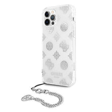 Заредете изображение във визуализатора на галерията – Guess GUHCP12LKSPESI iPhone 12 Pro Max 6,7" srebrny/silver hardcase Peony Chain Collection - TopMag
