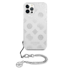 Заредете изображение във визуализатора на галерията – Guess GUHCP12LKSPESI iPhone 12 Pro Max 6,7" srebrny/silver hardcase Peony Chain Collection - TopMag
