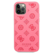 Заредете изображение във визуализатора на галерията – Guess GUHCP12LLSPEFU iPhone 12 Pro Max 6,7" fuksja/fuchsia hard case Peony Collection - TopMag
