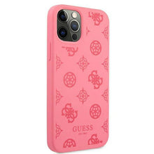 Заредете изображение във визуализатора на галерията – Guess GUHCP12LLSPEFU iPhone 12 Pro Max 6,7" fuksja/fuchsia hard case Peony Collection - TopMag
