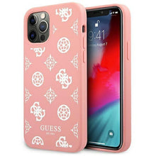 Заредете изображение във визуализатора на галерията – Guess GUHCP12LLSPEWPI iPhone 12 Pro Max 6,7" różowy/pink hard case Peony Collection - TopMag

