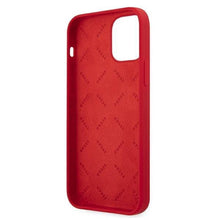 Заредете изображение във визуализатора на галерията – Guess GUHCP12LLSPEWRE iPhone 12 Pro Max 6,7" czerwony/red hard case Peony Collection - TopMag

