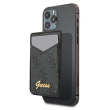 Заредете изображение във визуализатора на галерията – Guess Wallet Card Slot GUWMS4GTLBK MagSafe 4G szary/grey - TopMag

